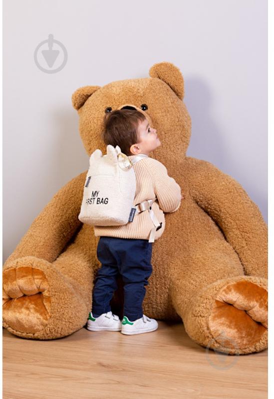 Рюкзак дитячий Childhome Childhome My first bag teddy white CWKIDBTW - фото 10