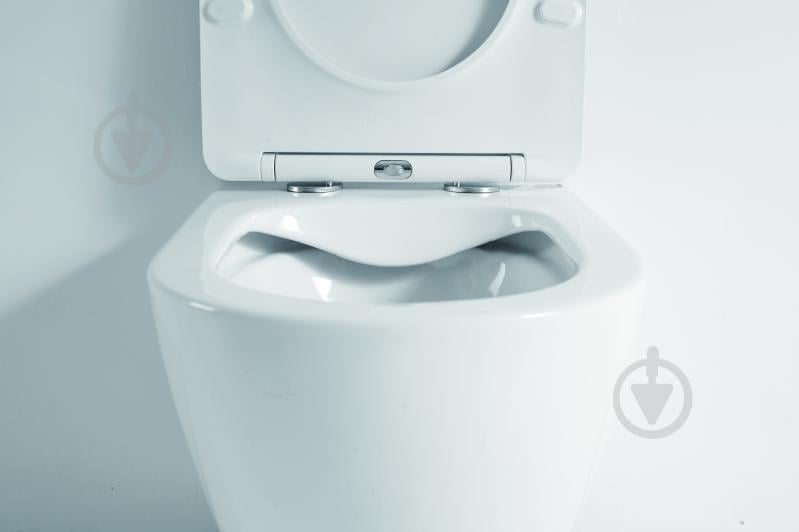 Унитаз подвесной Imprese BLATNA N Rimless 52*36*36см, сидіння Duroplast slow-closing - фото 2