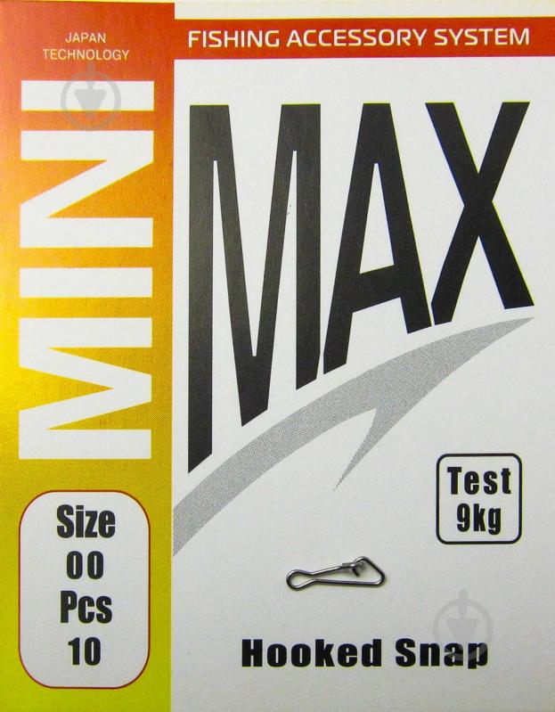 Застежка MiniMax Hooked Snap 10 шт. YM-2003-00 - фото 1