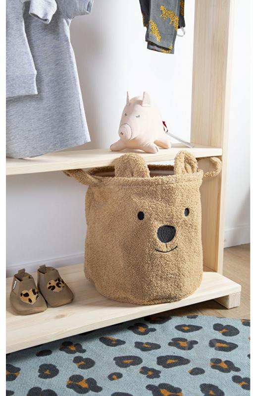 Корзина для іграшок Childhome Teddy коричневий 3 шт CCBTBSET - фото 3