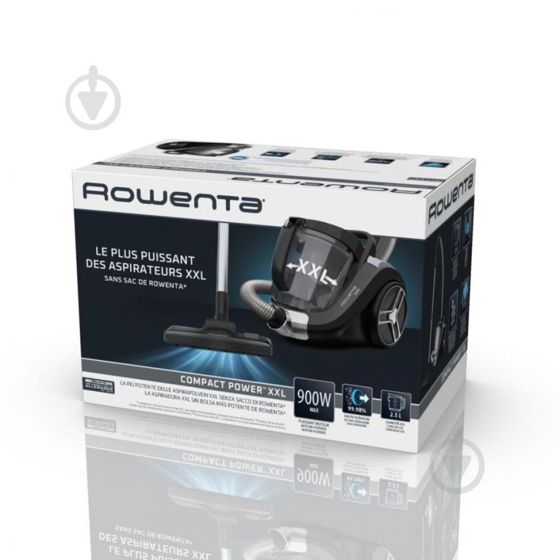 ВІТРИНА! Пилосос Rowenta Compact Power XXL Classic plus Kit RO4B25EA black - фото 27