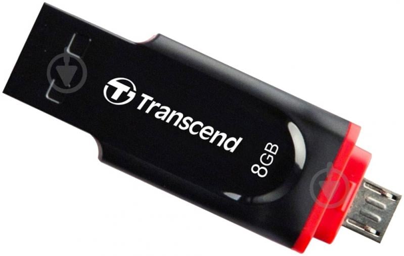 Флеш-память USB Transcend JetFlash 340 8 ГБ USB 2.0microUSB (OTG) (TS8GJF340) - фото 2