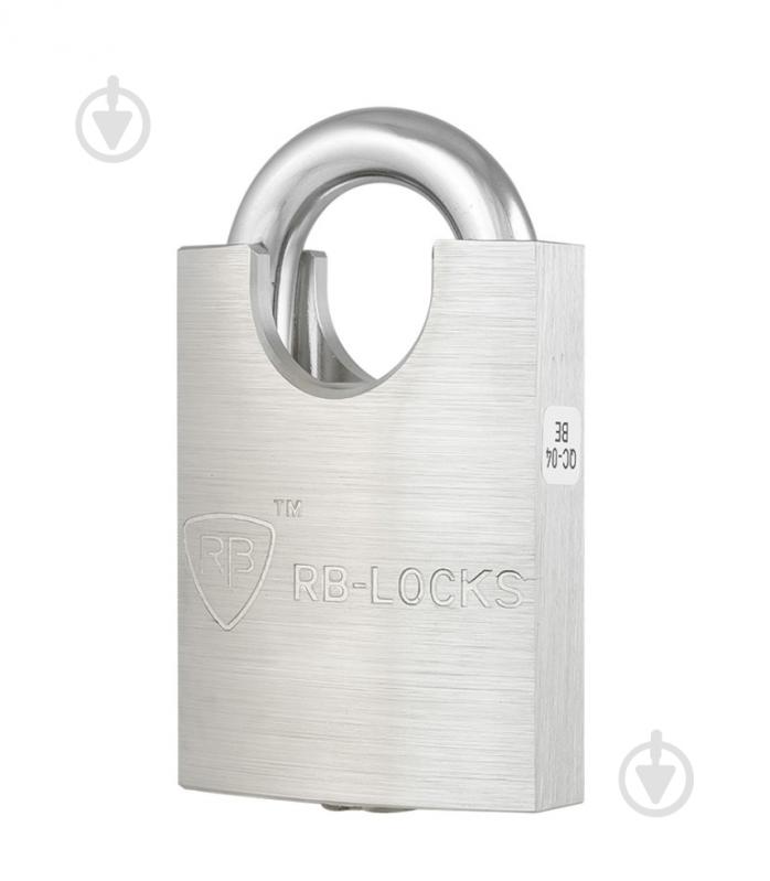 Замок навесной RB-LOCKS G550P KEYLOCX K04 3KEY полузакрытый (амбарный) - фото 1