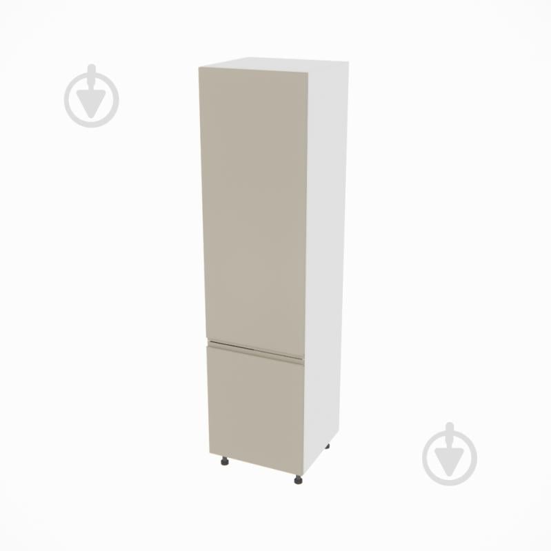 Шафа під холодильник Влада (П 60 Х (920)права) айворі/білий Світ Меблів - фото 1 Шафа під холодильник Влада (П 60 Х (920)права) айворі/білий Світ Меблів - фото 1