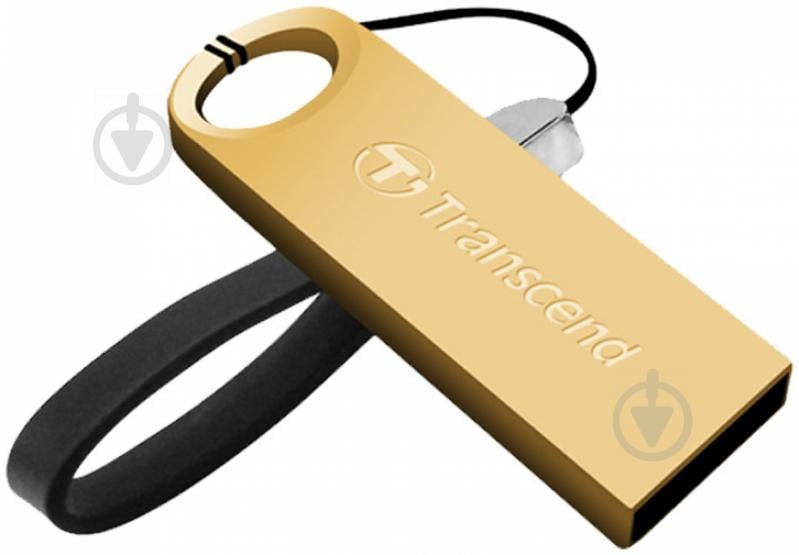 Флеш-пам'ять USB Transcend JetFlash 520 8 ГБ USB 2.0 gold (TS8GJF520G) - фото 1