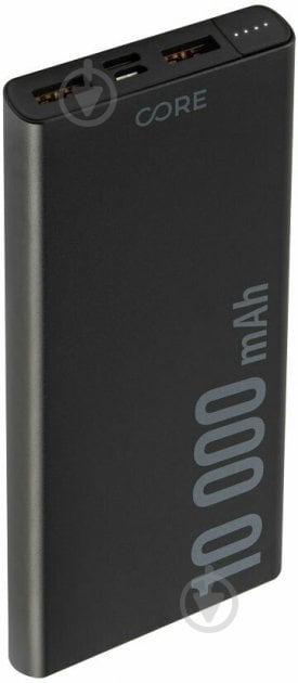 Повербанк Forever Core power bank 10000 mAh black (GSM115916) - фото 1