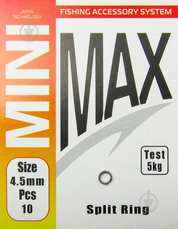 Заводное кольцо MiniMax Spirit Ring 10 шт. 4,5 мм YM-6008-4,5 - фото 1