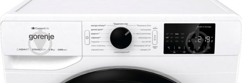 Стиральная машина Gorenje WPNEI94A1SWIFI/UA - фото 10