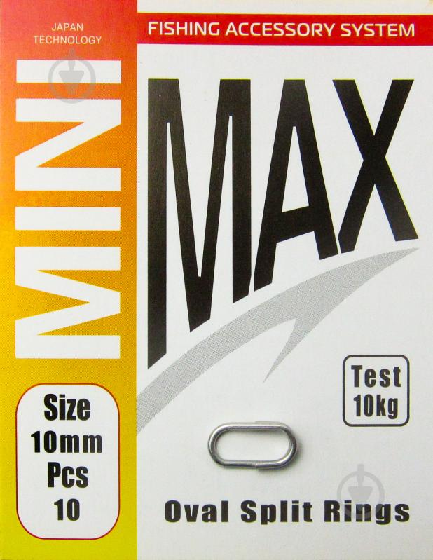 Заводне кільце MiniMax Spirit Ring 10 шт. 10мм YM-6025-10 - фото 1