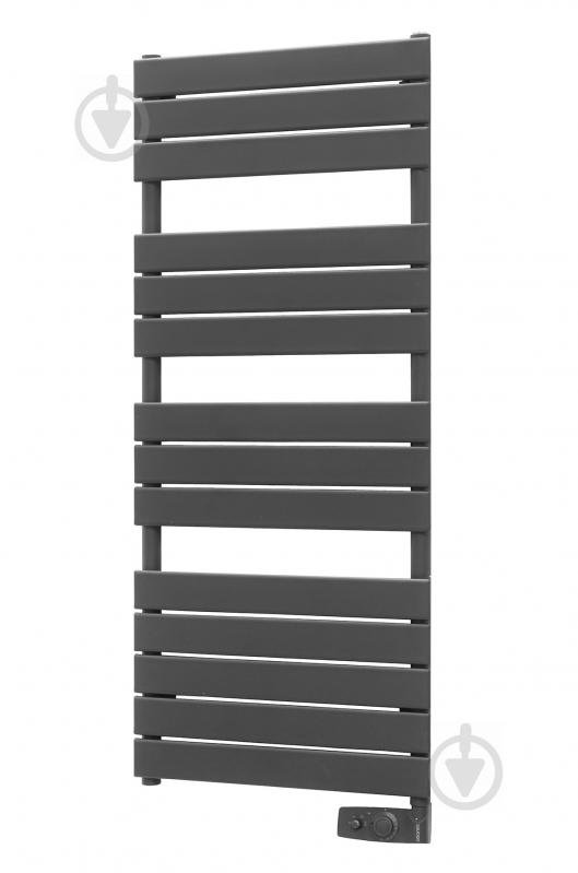 Полотенцесушитель электрический Atlantic Adelis антрацит 1374х556х118мм 750 Вт - фото 1