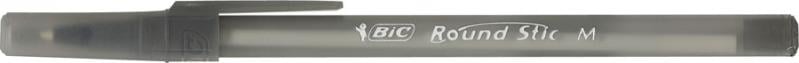 Ручка кулькова BIC Round Stic чорна - фото 2