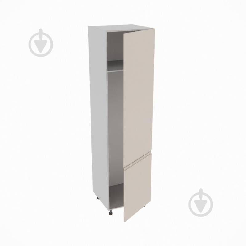 Шафа під холодильник Влада (П 60 Х (920)права) пломбір/попелястий Світ Меблів - фото 2 Шафа під холодильник Влада (П 60 Х (920)права) пломбір/попелястий Світ Меблів - фото 2