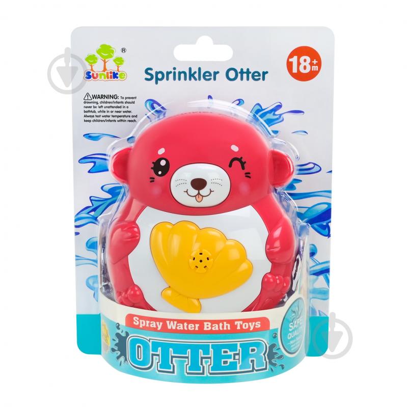 Игрушка для ванны Shantou Выдра с водным разбрызгивателем SL87040 - фото 4