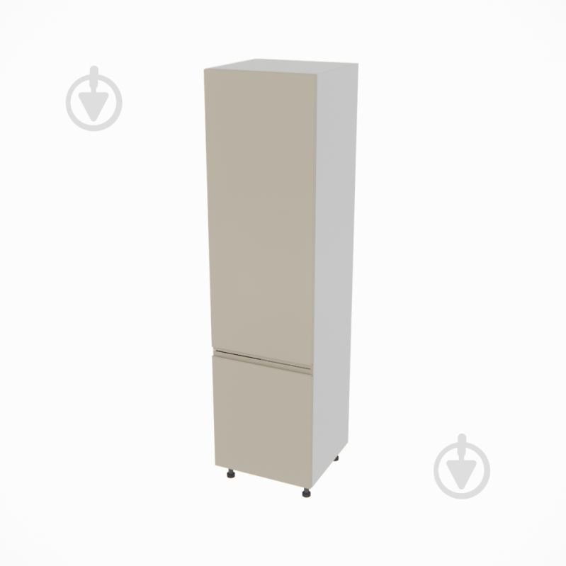 Шафа під холодильник Влада (П 60 Х (920)права) айворі/попелястий Світ Меблів - фото 1 Шафа під холодильник Влада (П 60 Х (920)права) айворі/попелястий Світ Меблів - фото 1