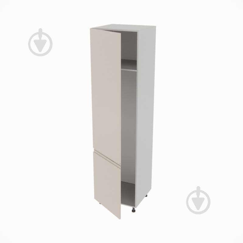 Шафа під холодильник Влада (П 60 Х (920)ліва) пломбір/попелястий Світ Меблів - фото 2 Шафа під холодильник Влада (П 60 Х (920)ліва) пломбір/попелястий Світ Меблів - фото 2