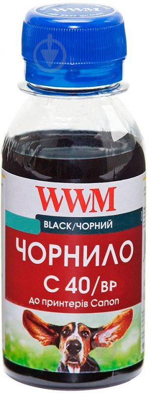 Чорнило WWM CANON PG40/50/PGI5/BCI15 BlackPigment (C40/BP) black - фото 1