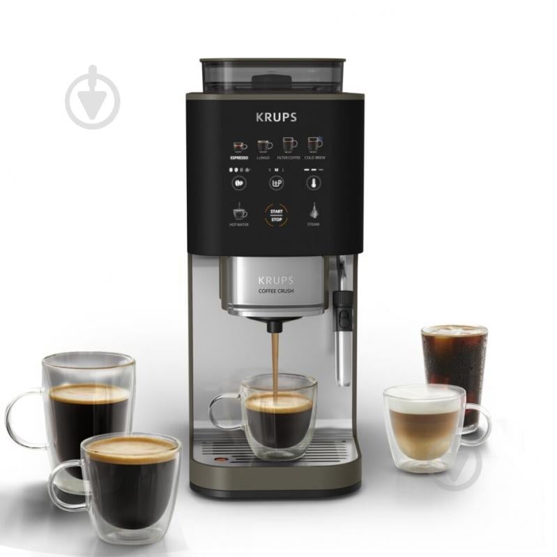 ВІТРИНА! Кавомашина Krups Coffee Crush Experience SA403BE0 - фото 15 ВІТРИНА! Кавомашина Krups Coffee Crush Experience SA403BE0 - фото 15