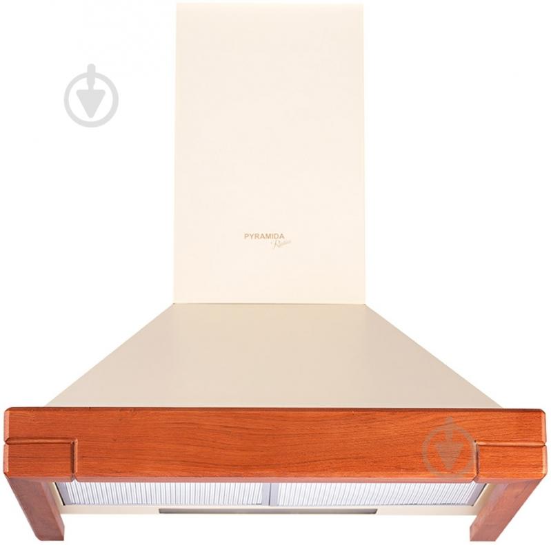 Вытяжка Pyramida KH 60 WOOD IVORY CHERRY - фото 4