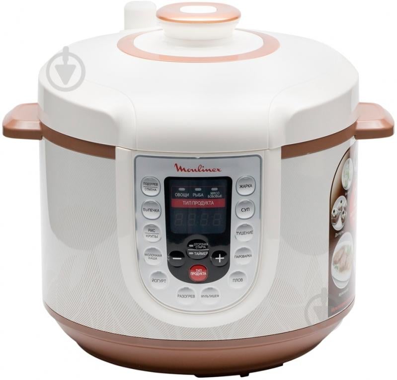 ВИТРИНА! Мультиварка-скороварка Moulinex Fast & Delicious CE501134 - фото 1 ВИТРИНА! Мультиварка-скороварка Moulinex Fast & Delicious CE501134 - фото 1