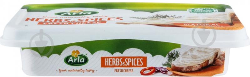 Сыр Arla с зеленью 50% 150 г - фото 1
