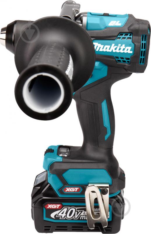 Шуруповерт акумуляторний Makita XGT 40 V Max DF001GD201 - фото 4