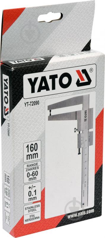 Штангенциркуль YATO YT-72090 для тормозных дисков - фото 4