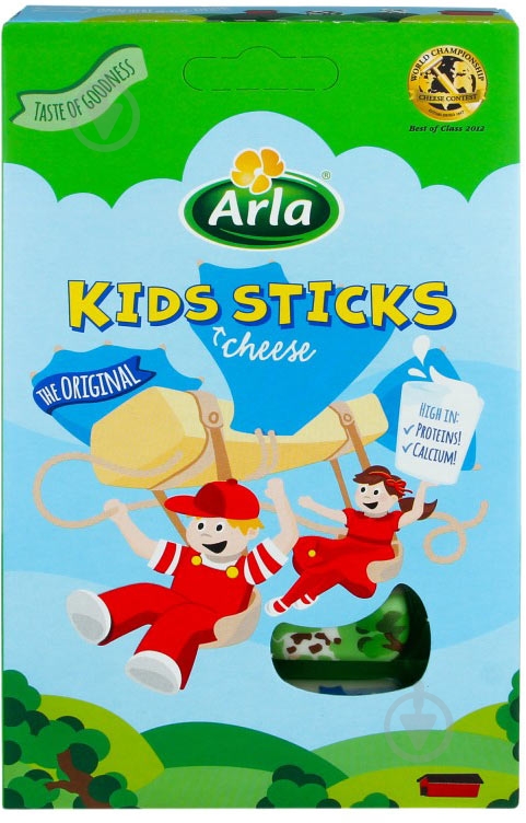 Сир Arla 45% Kids Sticks 108 г - фото 1