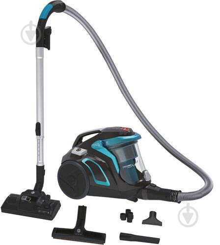 Пилосос Hoover HP710PAR 011 black/turquoise - фото 2