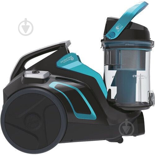 Пилосос Hoover HP710PAR 011 black/turquoise - фото 7