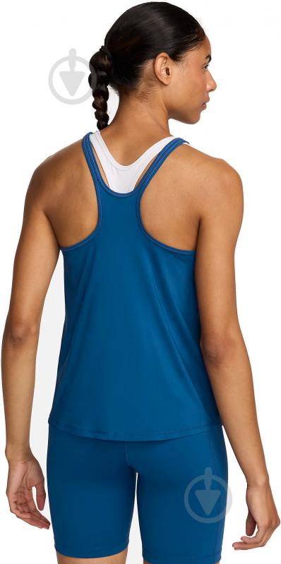 Майка Nike W NK ONE CLASSIC DF STRPY TANK FN2795-476 р.XL синий - фото 2