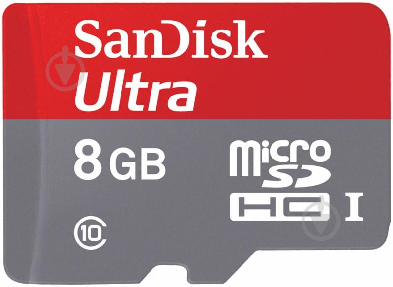 Карта памяти SanDisk microSDHC 8GB Mobile Ultra Class 10 UHS 48MB/s (SDSDQUAN-008G-G4A) - фото 2