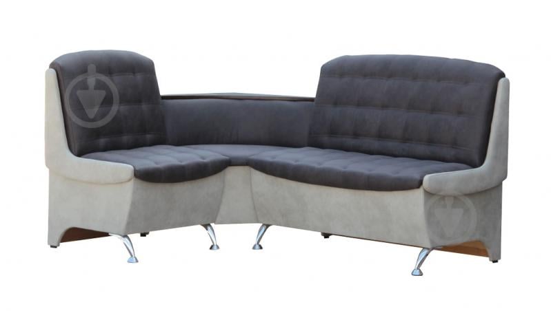 УЦІНКА! Куточок кухонний Берегиня Аффогато 1,28х1,73 м сірий темно-сірий (УЦ №2571) - фото 1 УЦІНКА! Куточок кухонний Берегиня Аффогато 1,28х1,73 м сірий темно-сірий (УЦ №2571) - фото 1