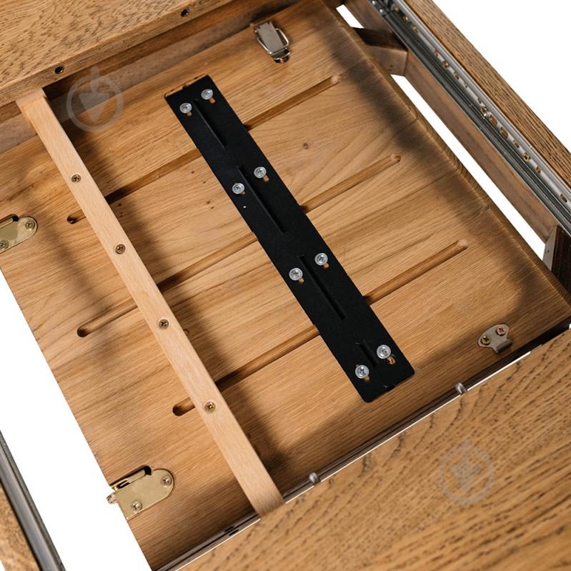 Стол обеденный PAVLYK Торонто 1150(1525)x750x750мм орех/орех - фото 5 Стол обеденный PAVLYK Торонто 1150(1525)x750x750мм орех/орех - фото 5