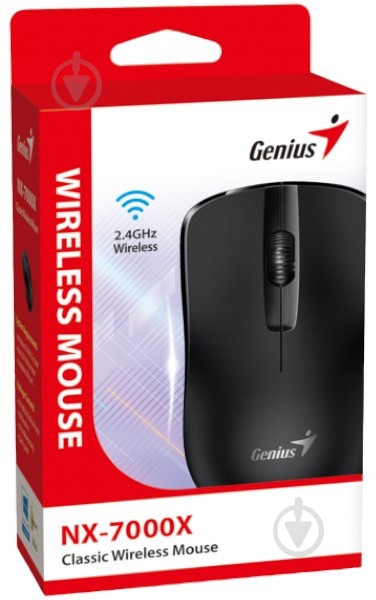 Мышь Genius NX-7000X black (31030033400) - фото 4