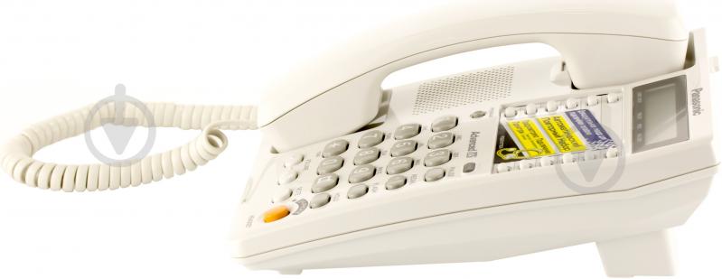 Телефон Panasonic KX-TS2365UAW White - фото 3