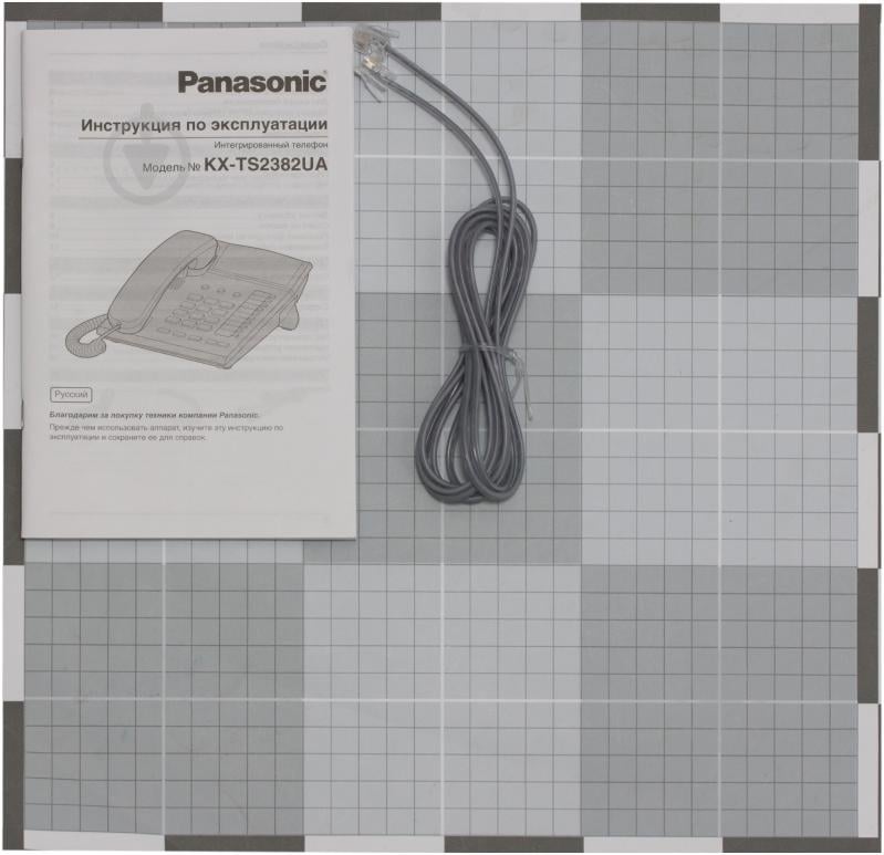 Телефон Panasonic KX-TS2382UAB Black - фото 3