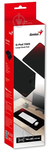 Килимок для миші Genius G-Pad 700S (31250021400) - фото 4 Килимок для миші Genius G-Pad 700S (31250021400) - фото 4