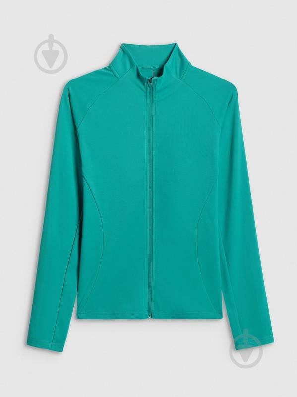 Спортивная кофта 4F FNK 4FWSS26TFSWF0850-46S р.S зеленый - фото 7