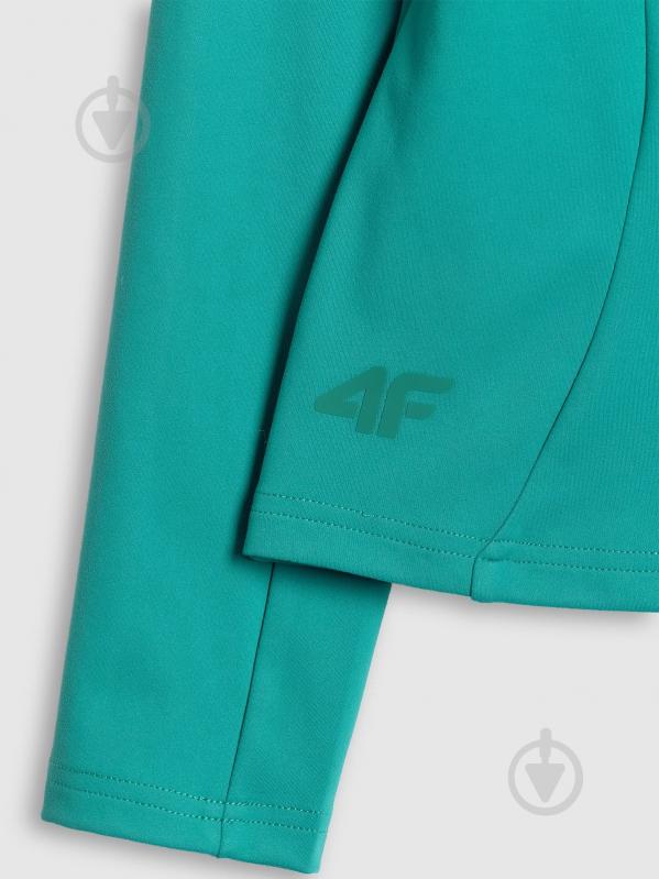 Спортивная кофта 4F FNK 4FWSS26TFSWF0850-46S р.S зеленый - фото 8