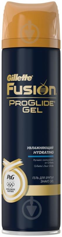 Гель для бритья Gillette Fusion ProGlide Gold Увлажняющий 200 мл - фото 1