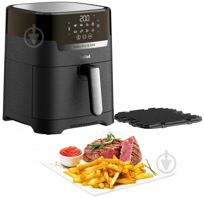 ВИТРИНА! Мультипечь Tefal Easy Fry & Grill Precision EY505815 - фото 4 ВИТРИНА! Мультипечь Tefal Easy Fry & Grill Precision EY505815 - фото 4