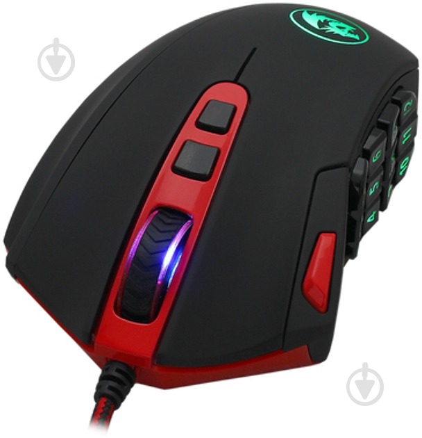 Мышь Redragon M901-2 MMO black (78177) - фото 3 Мышь Redragon M901-2 MMO black (78177) - фото 3