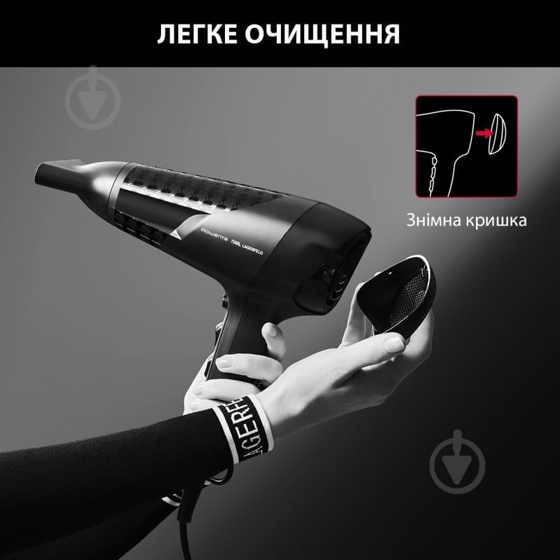 ВИТРИНА! Фен Rowenta STUDIO DRY x KARL LAGERFELD CV581LF0 - фото 7 ВИТРИНА! Фен Rowenta STUDIO DRY x KARL LAGERFELD CV581LF0 - фото 7