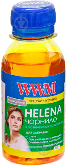 Чернила WWM HP UNIVERSAL HELENA (HU/Y-2) yellow - фото 1