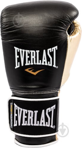 Перчатки тренировочные Everlast POWERLOCK_PU_GLOVES 14oz P0000023 черно-золотистый - фото 2