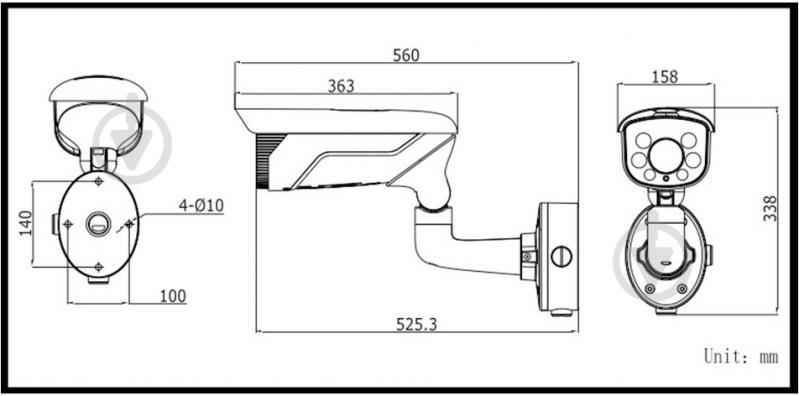 IP-камера Hikvision LightFighter DS-2CD4625FWD-IZS - фото 4