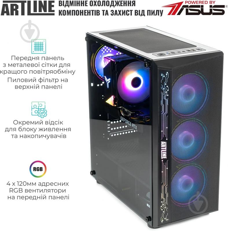 Компьютер Artline Gaming X49 (X49v65) black - фото 4