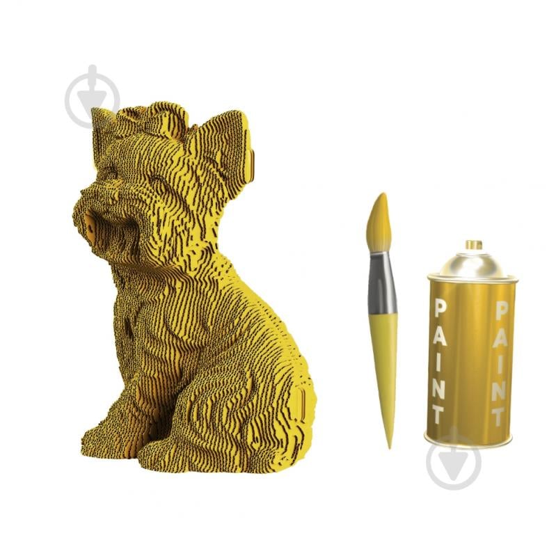 Конструктор картонный Cartonic 3D Puzzle YORKSHIRE TERRIER CARTYORK - фото 8