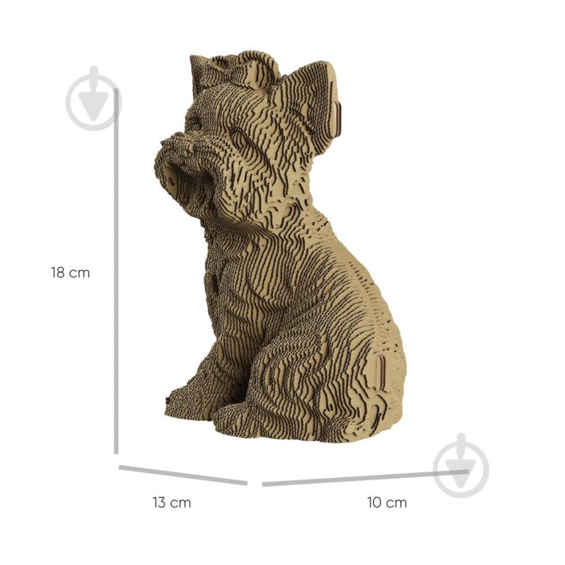Конструктор картонный Cartonic 3D Puzzle YORKSHIRE TERRIER CARTYORK - фото 7
