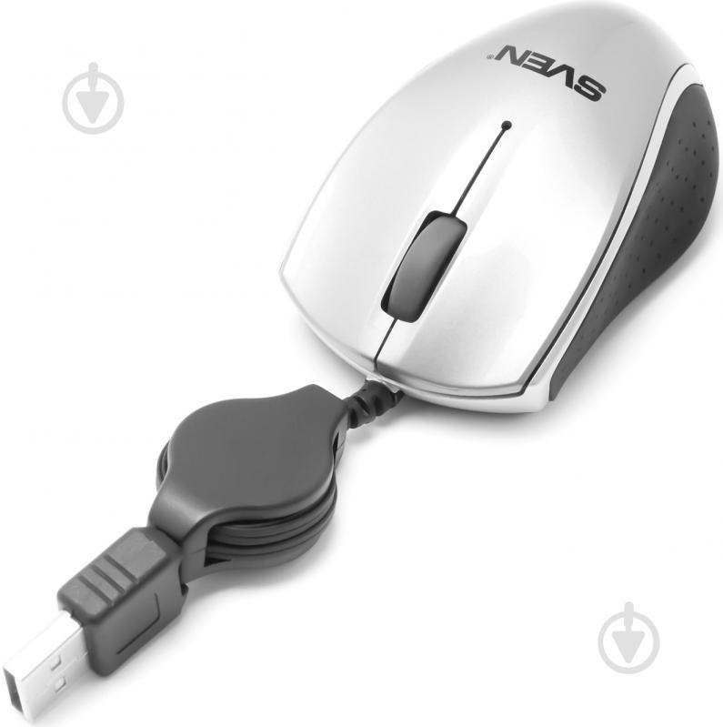 Мышь Sven RX-540 USB grey - фото 3